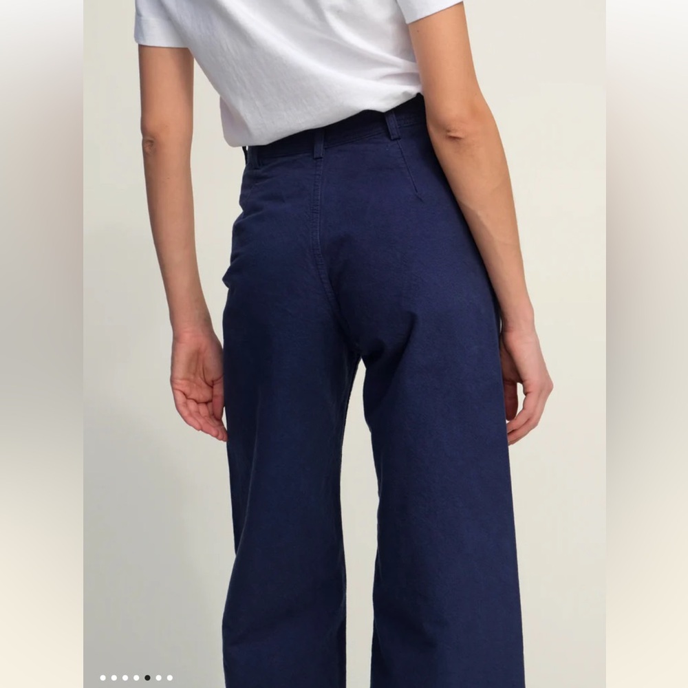 Jesse Kamm Sailor Pants in Bill Cunningham Blue - Picture 3 of 8